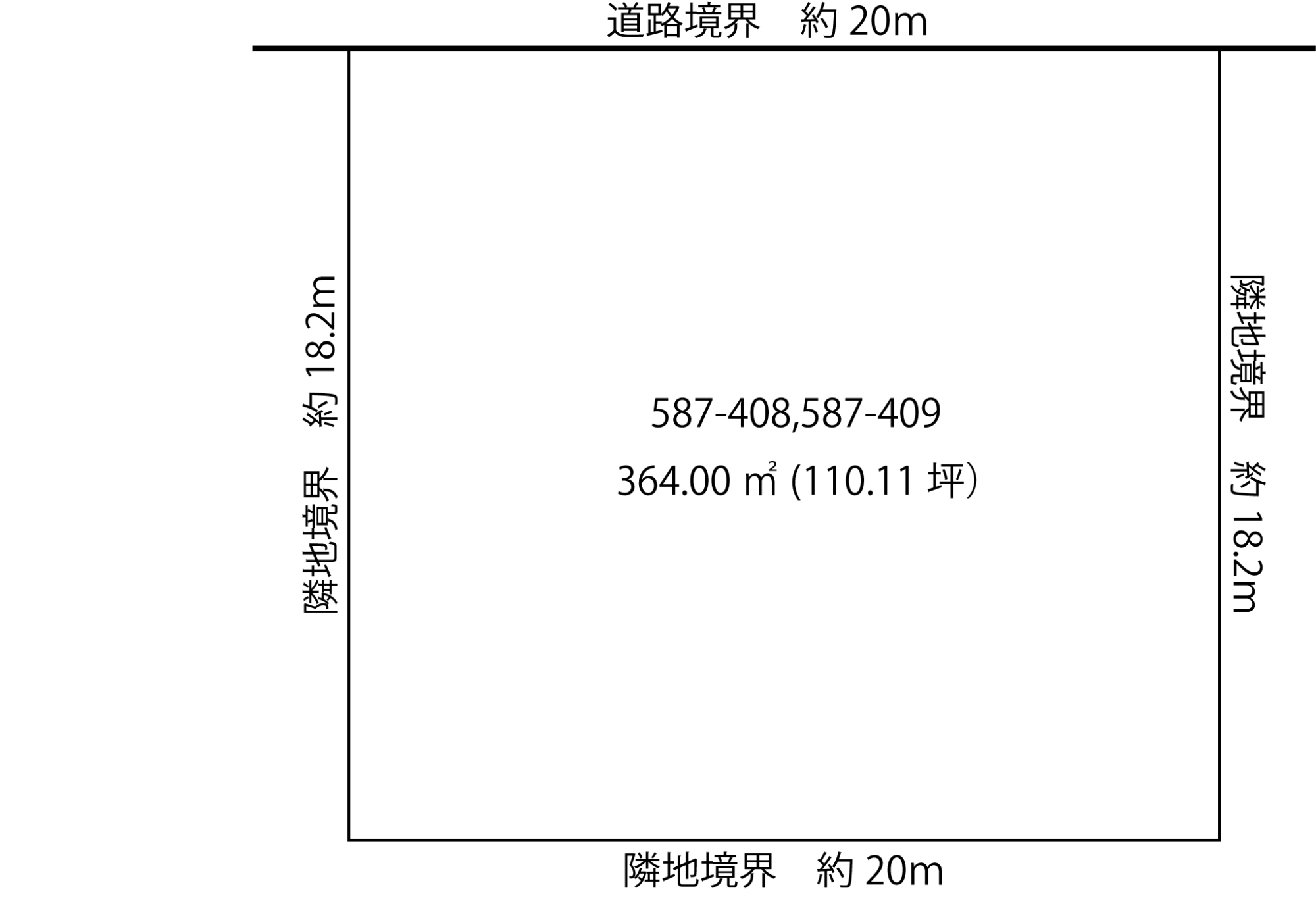 新城山田 売地区画